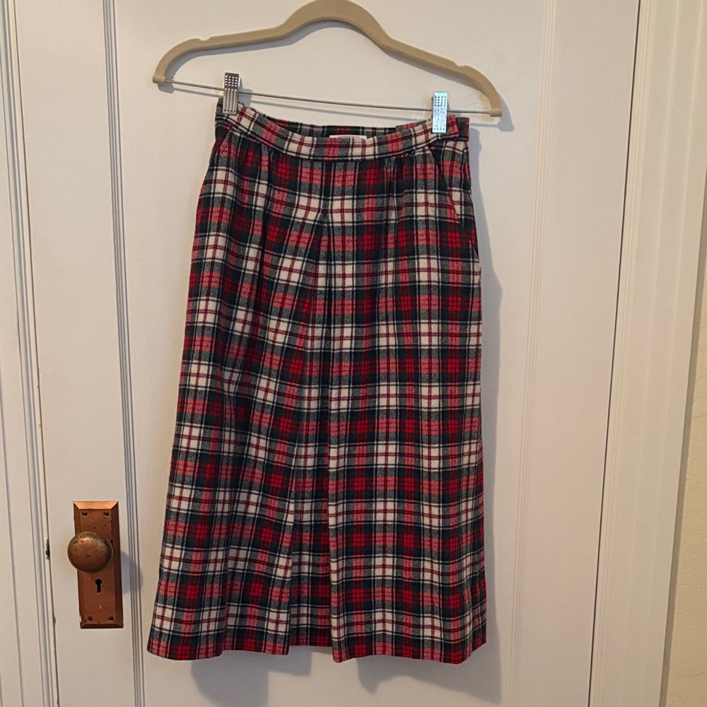 Vintage Pendleton Tartan Skirt